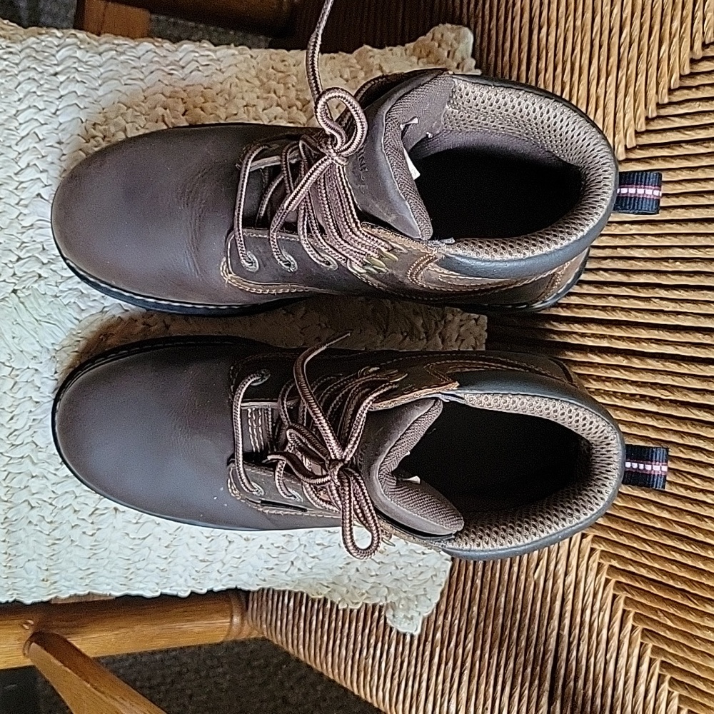 Wolverine Nolan composite toe, waterproof boots, brown, size 9M - Picture 10 of 15